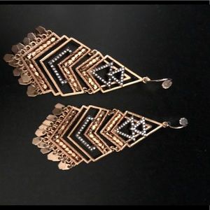 Lia Sophia earrings chandelier style